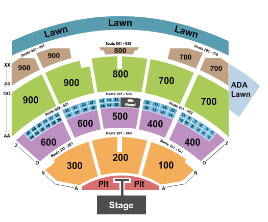 Riverbend Music Center Motley Crue Seating Chart